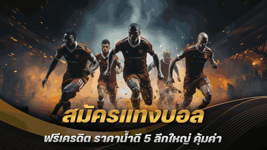 สมัครแทงบอล ฟรีเครดิต