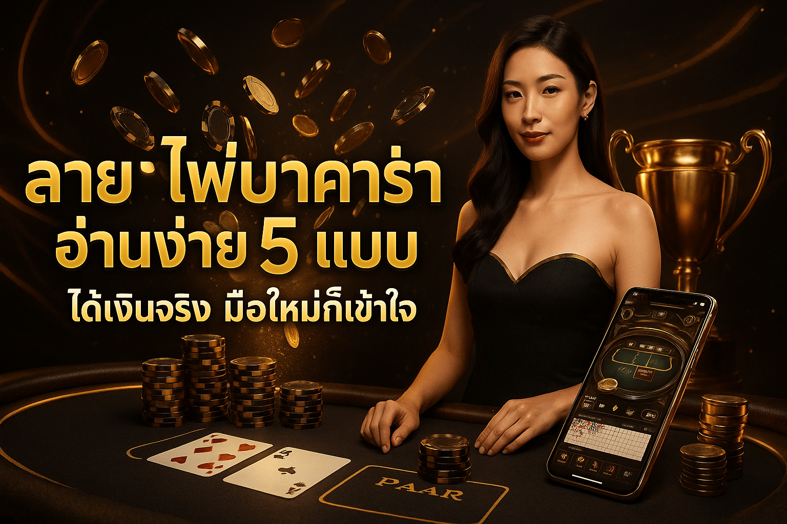 ลายไพ่บาคาร่าอ่านง่าย